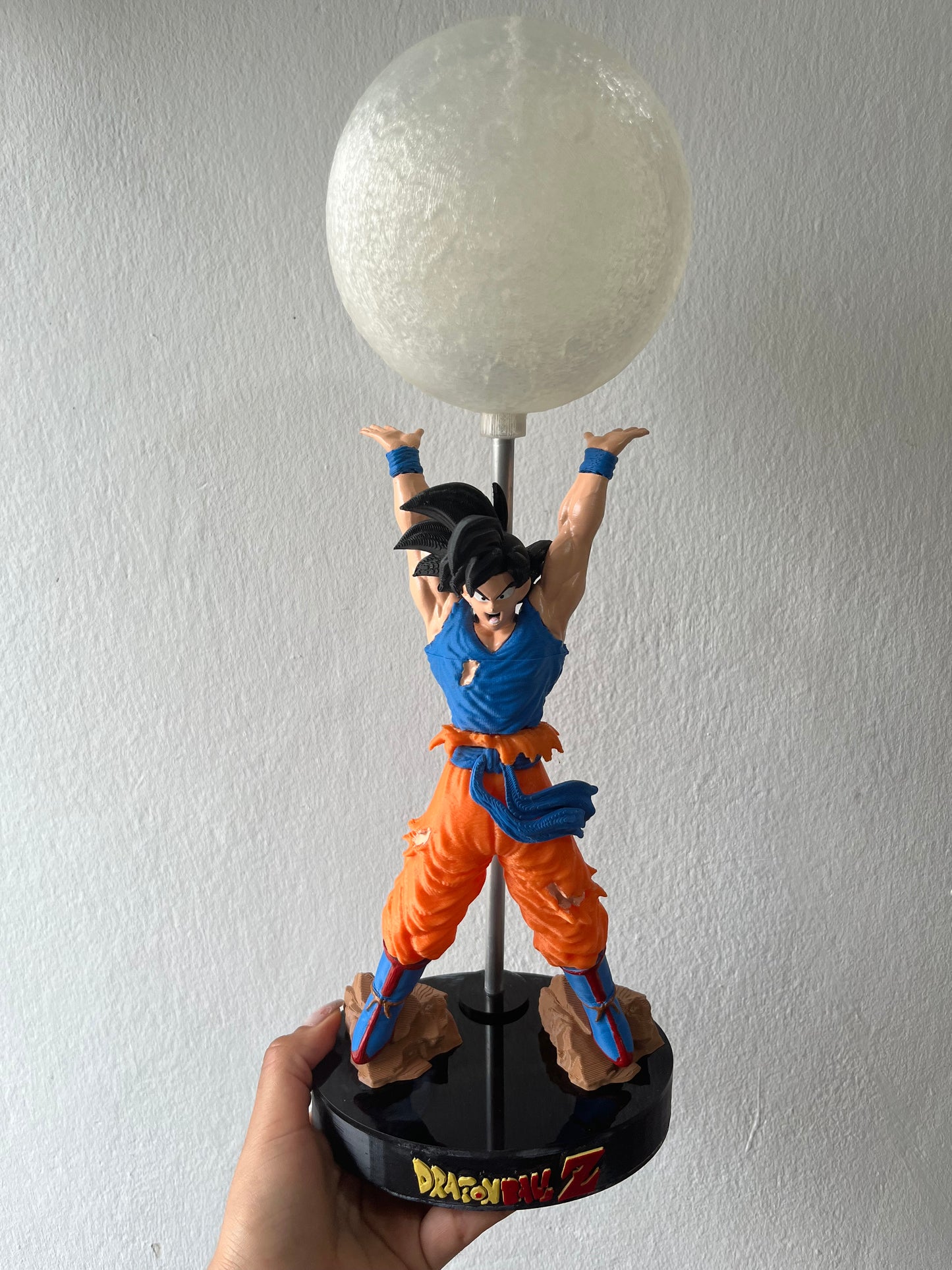 Lámpara Goku 3D a pedido